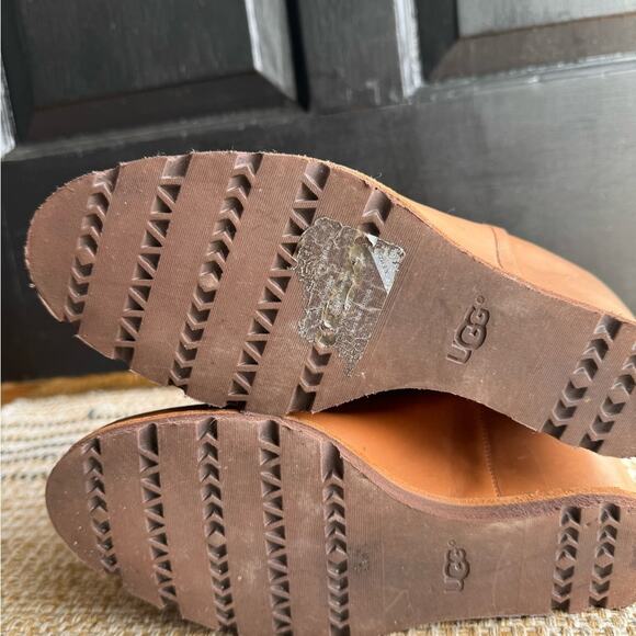 Ugg Ellecia Leather‎ Wedge Boot - Picture 12 of 16